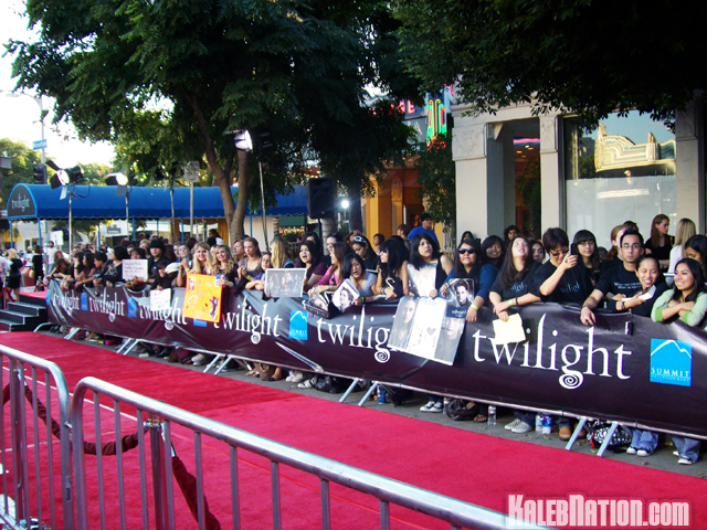 Part of the crowds