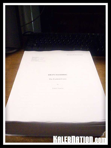 The mammoth of my manuscript :D