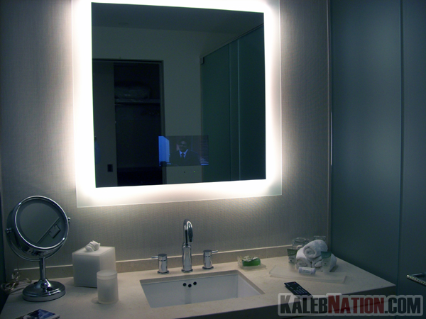 100_2224 Bathroom Mirror TV